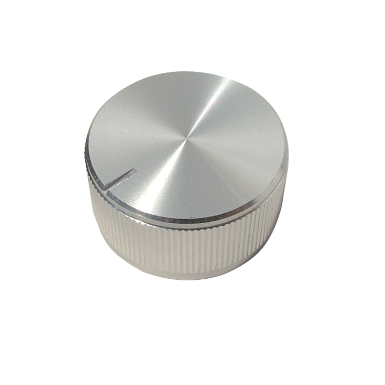 CNC Turning Machining Aluminum Knurled Knob