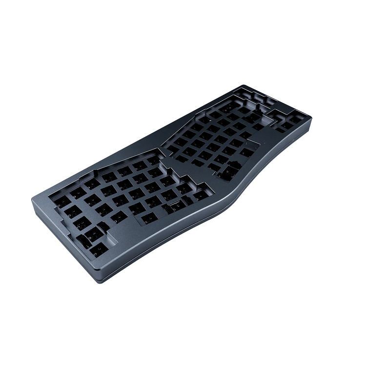 CNC Machining Aluminum Bow Keyboard Case Parts