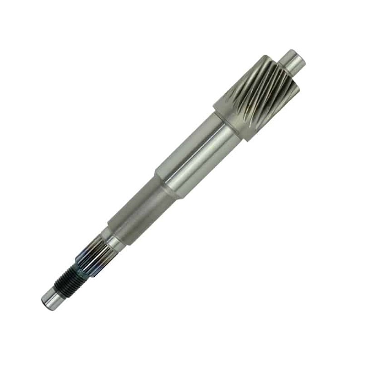 CNC Stainless Steel Spur Gear Spline Shaft