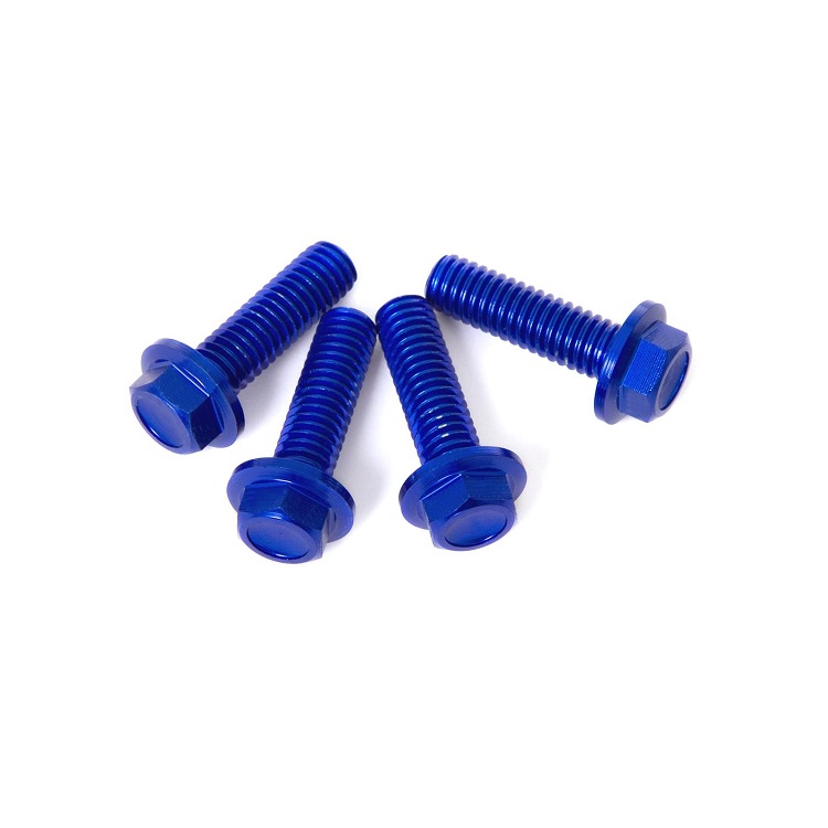 CNC Turned Aluminum Alloy Bolts Hex Aluminum Bolt