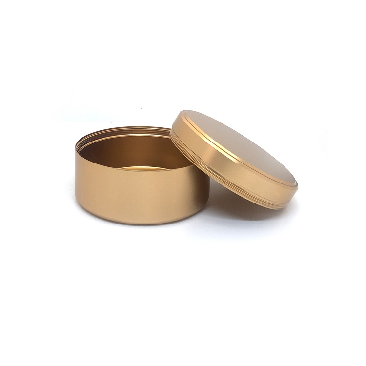 OEM Pocket Portable Aluminum Brass Pill Box Case