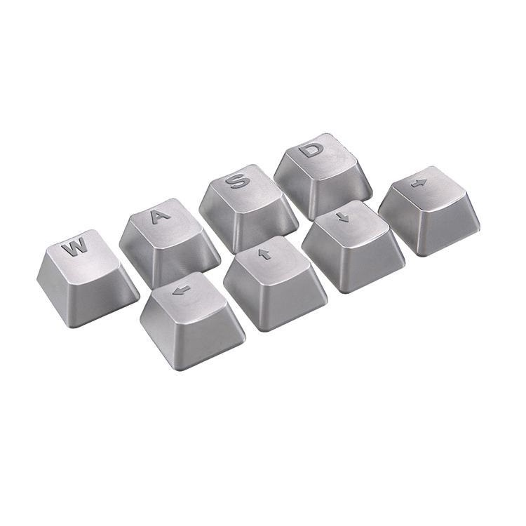 CNC Machining Backlit Metal Gaming Keycap