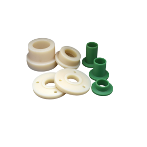 Custom Nylon Bearing Sleeve Flange Sleeve Parts