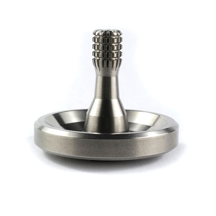 CNC Machining Metal Spinning Top Toy