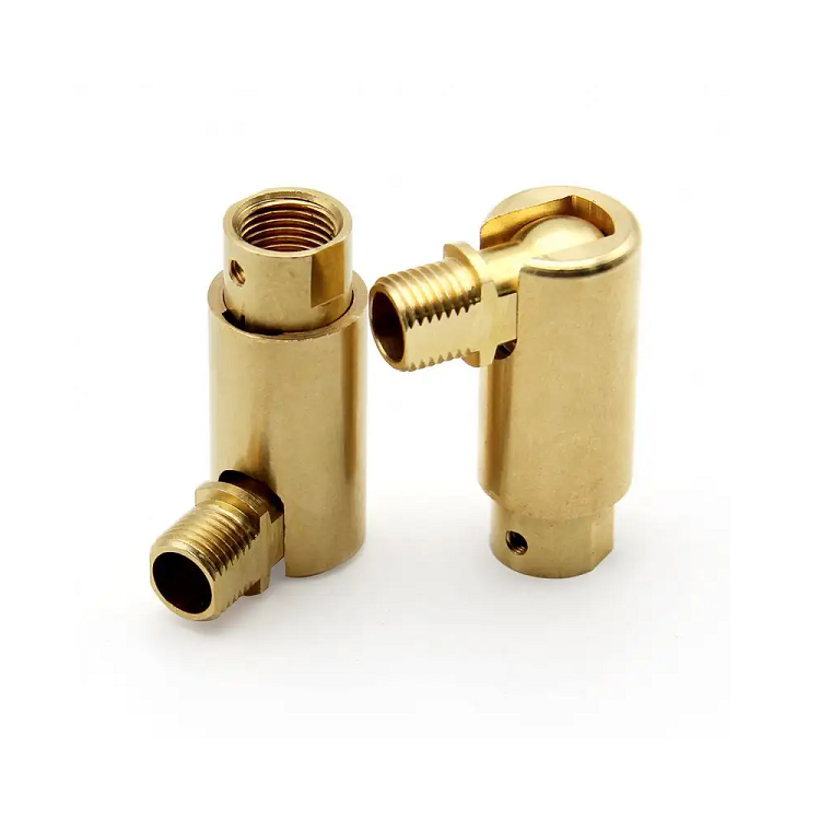 Lighting Adjustable Brass Swivel Joint For Lamp