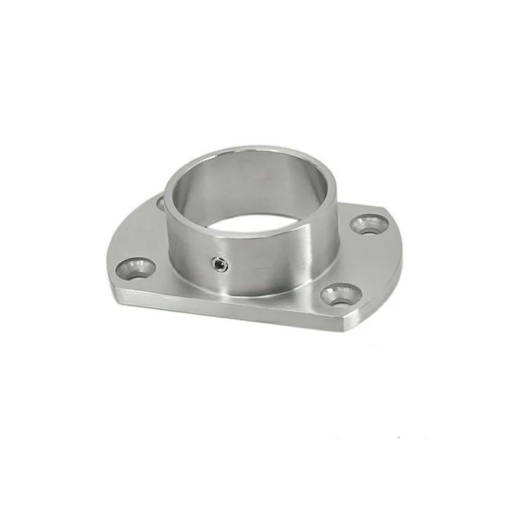 CNC Machining Stainless Steel Wall Mount Flanges