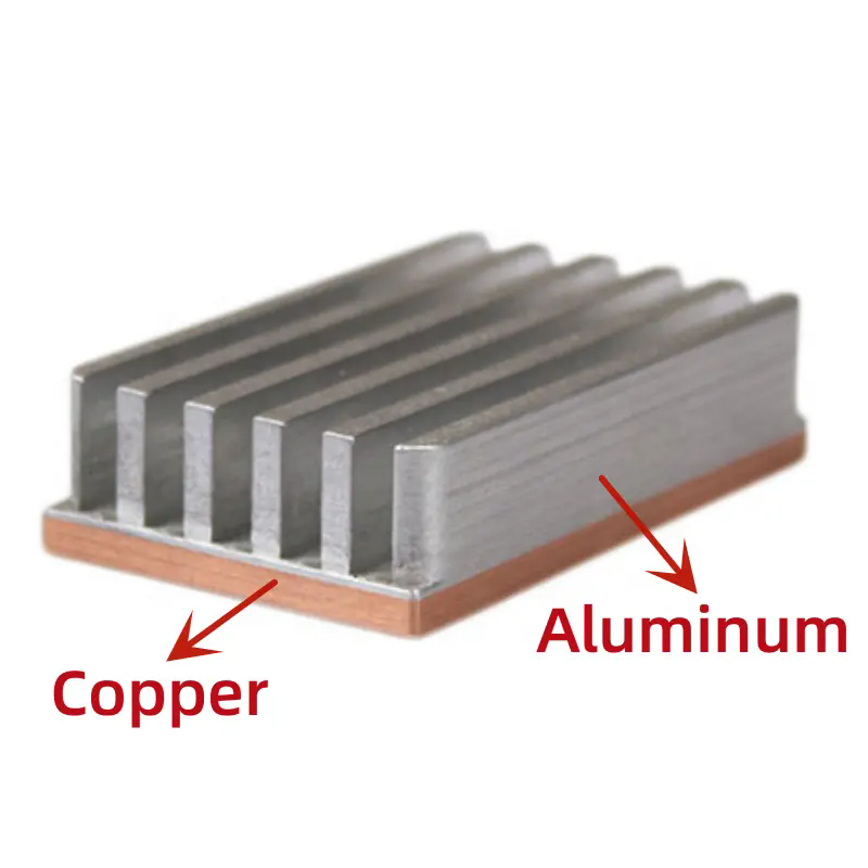 Copper Aluminum Radiator Shell CNC Machining