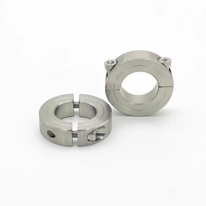 CNC Machining Two Piece Clamp Shaft Collar