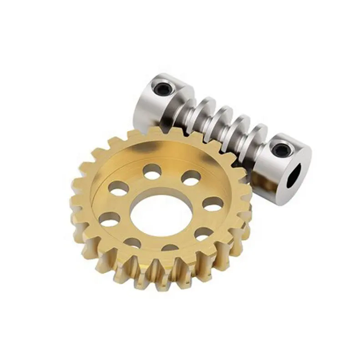 CNC Machining Helical Pinion Gear Shaft Worm Gears